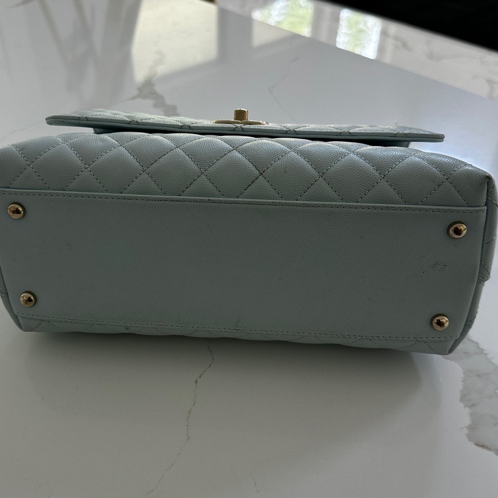Coco Chanel top handle bag 100% authentic - Picture 10 of 16